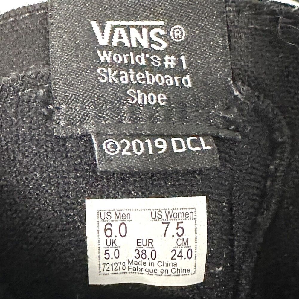 VANS Sk8 Hi Top Discovery Shark Week Skate Sneaker Shoes Men's Size 6 / W 7.5 - Picture 12 of 16